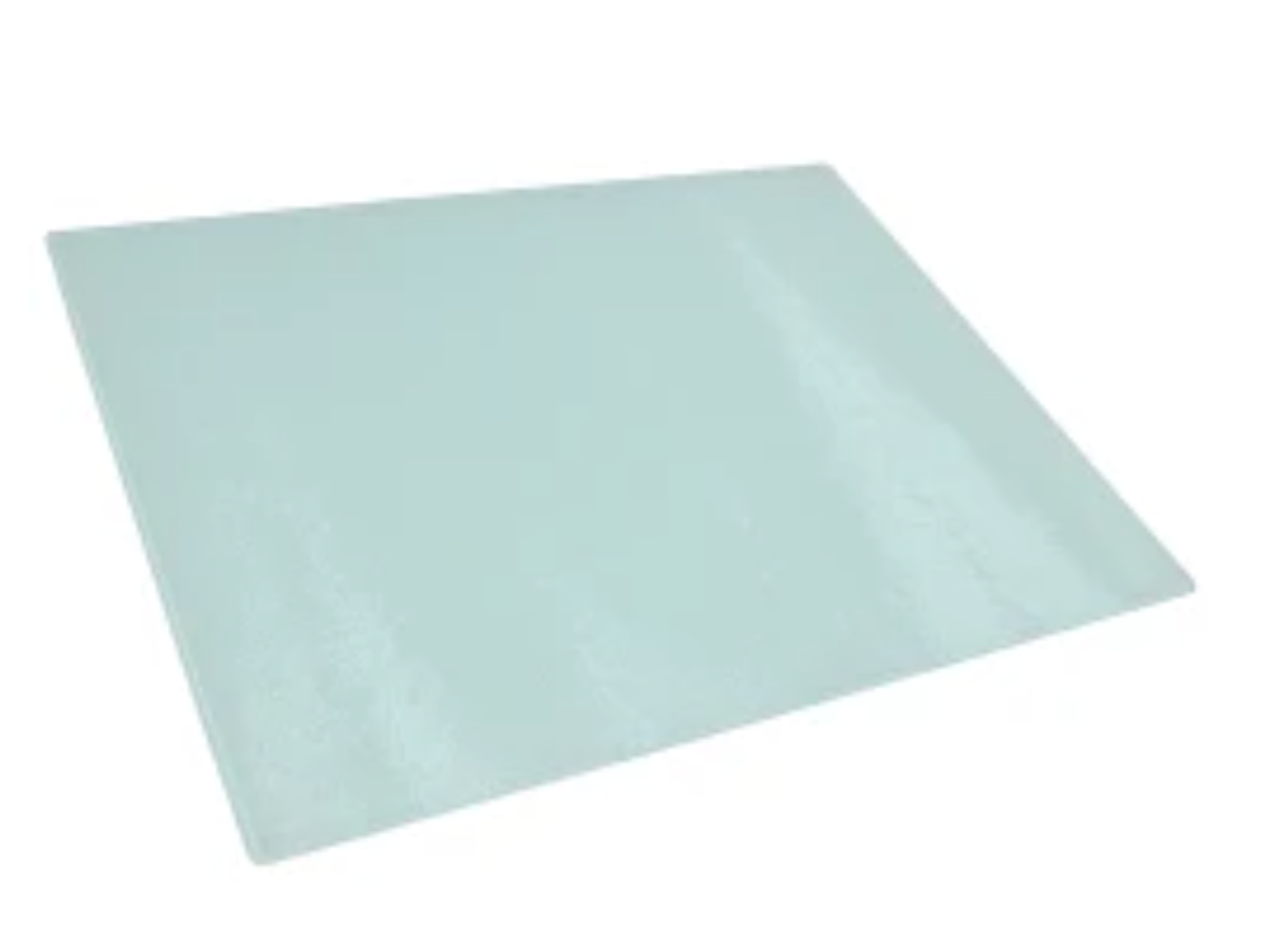 Utensil Heart Large Glass Chopping Board - Coloured